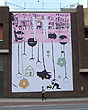 City VS Nature. open art 2009 in rebro. painting on the wall